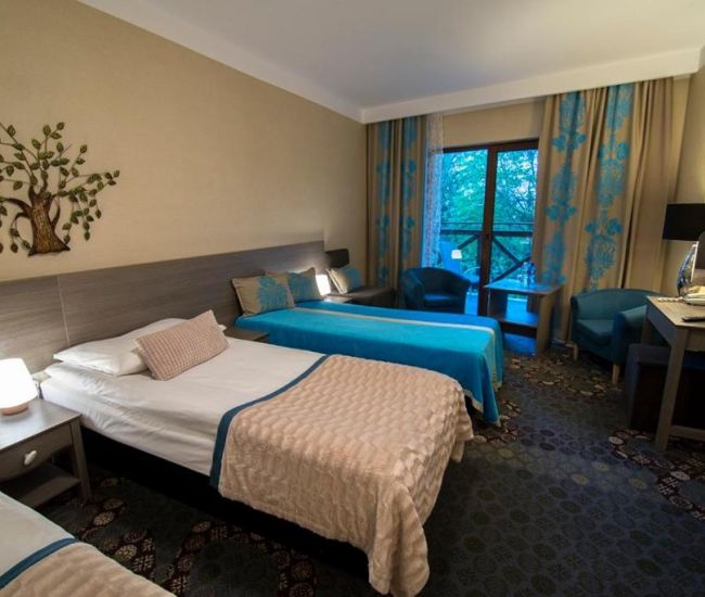 Pokój 4-osobowy (Łóżka: cztery 1-osobowe)